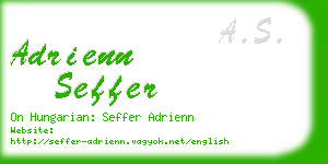 adrienn seffer business card